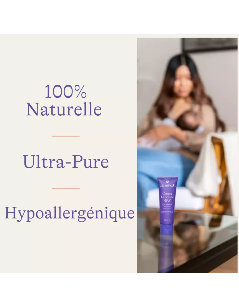 Crème Lanoline HPA pour mamelons 40ml - Lansinoh