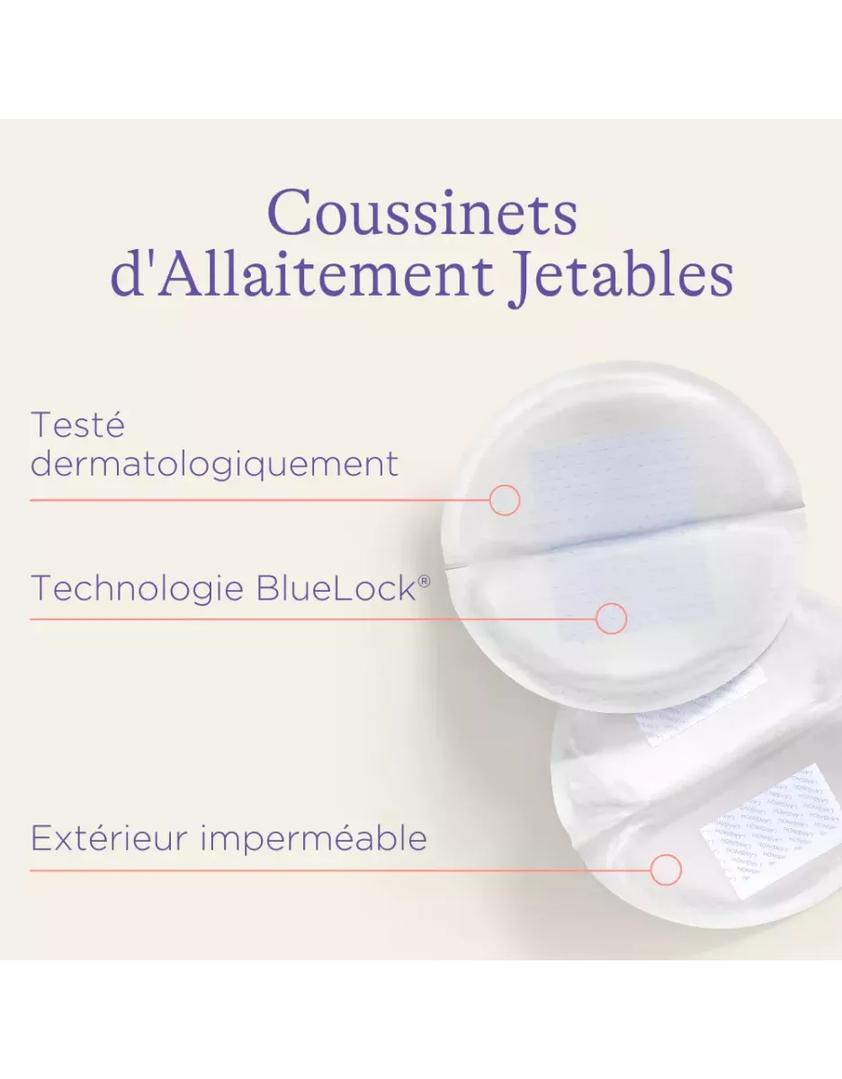 Coussinets d'allaitement jetables x60 - Lansinoh