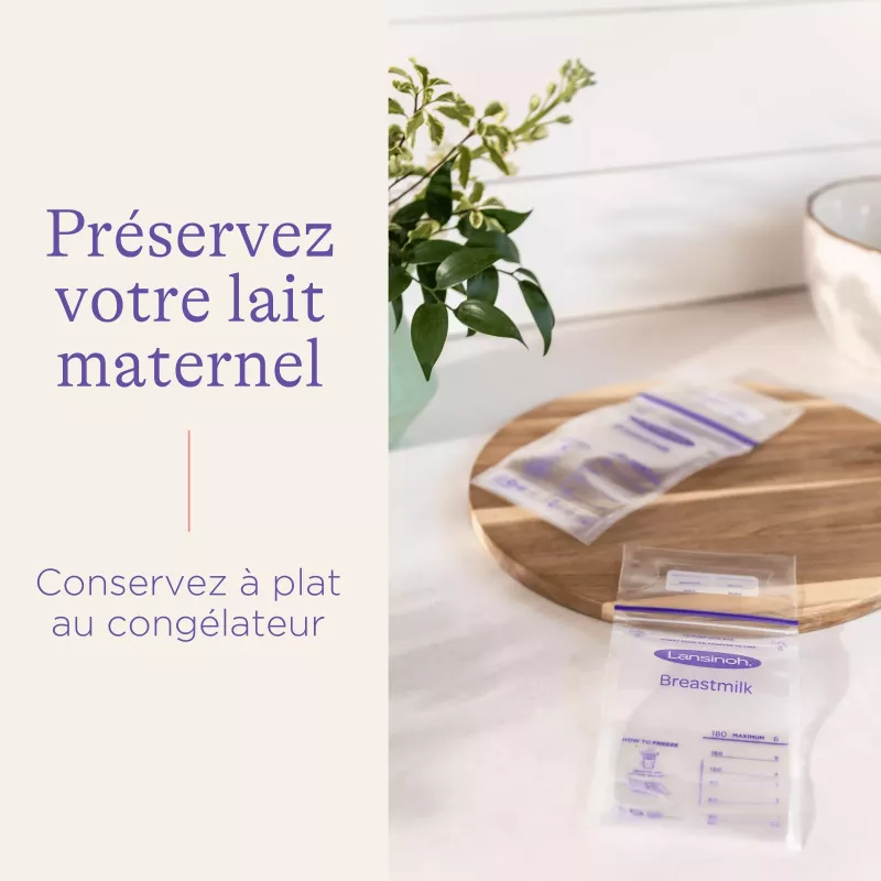 Sachets de conservation de lait maternel x25 - Lansinoh