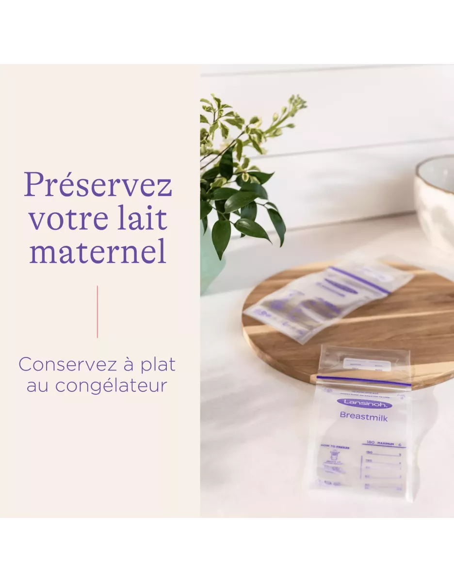 Sachets de conservation de lait maternel x25 - Lansinoh