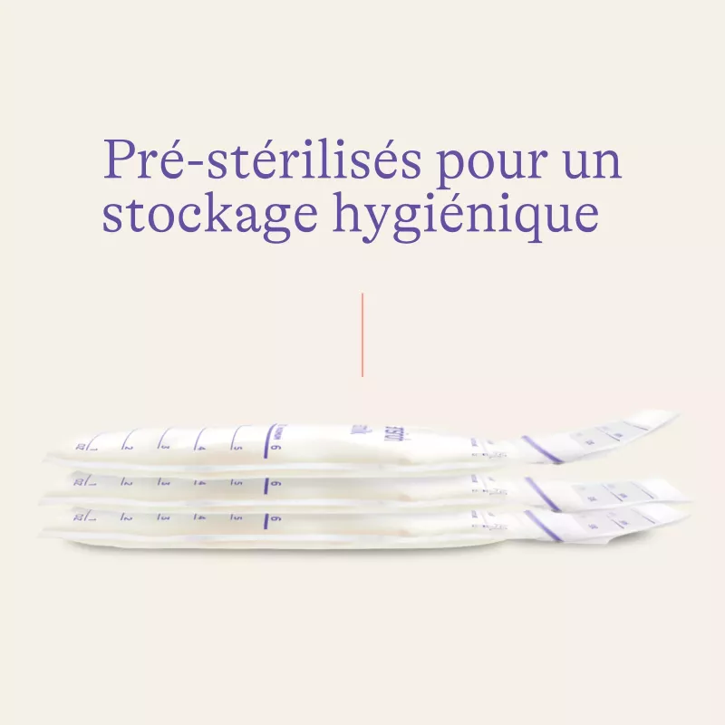 Sachets de conservation de lait maternel x25 - Lansinoh
