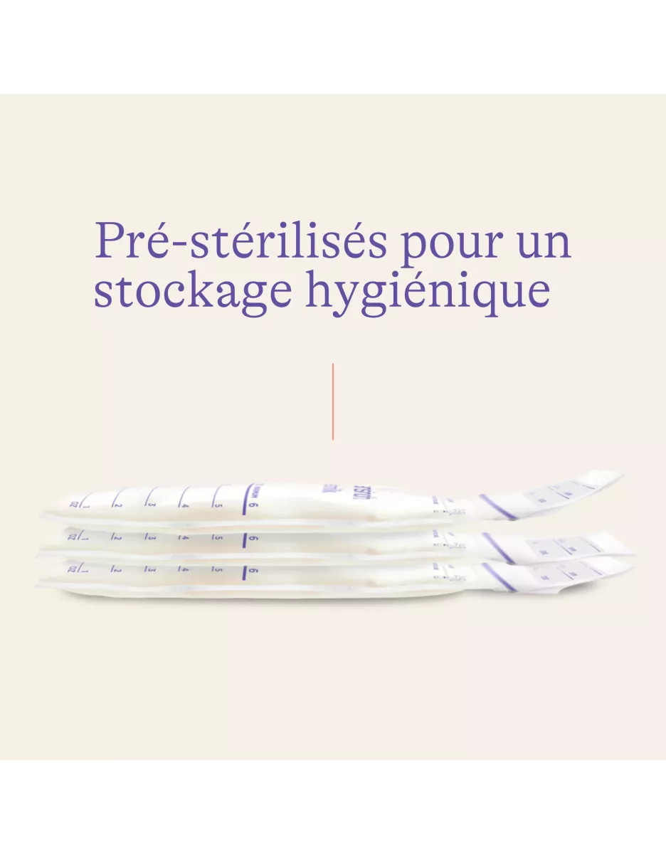 Sachets de conservation de lait maternel x25 - Lansinoh